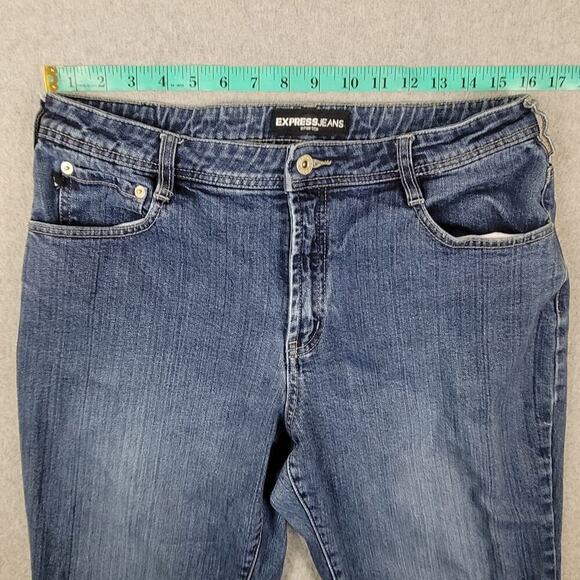 Express Jeans Stretch Women Size 13/14 Regular -EUC - Picture 14 of 15